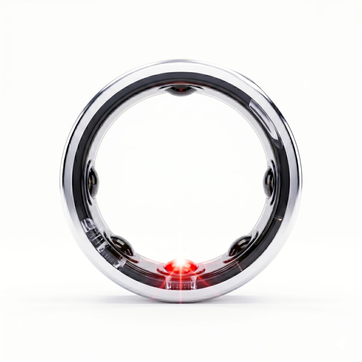 BSR-1 Titanium Smart Ring - Advanced Bio-Autonomy Wellness Tracker